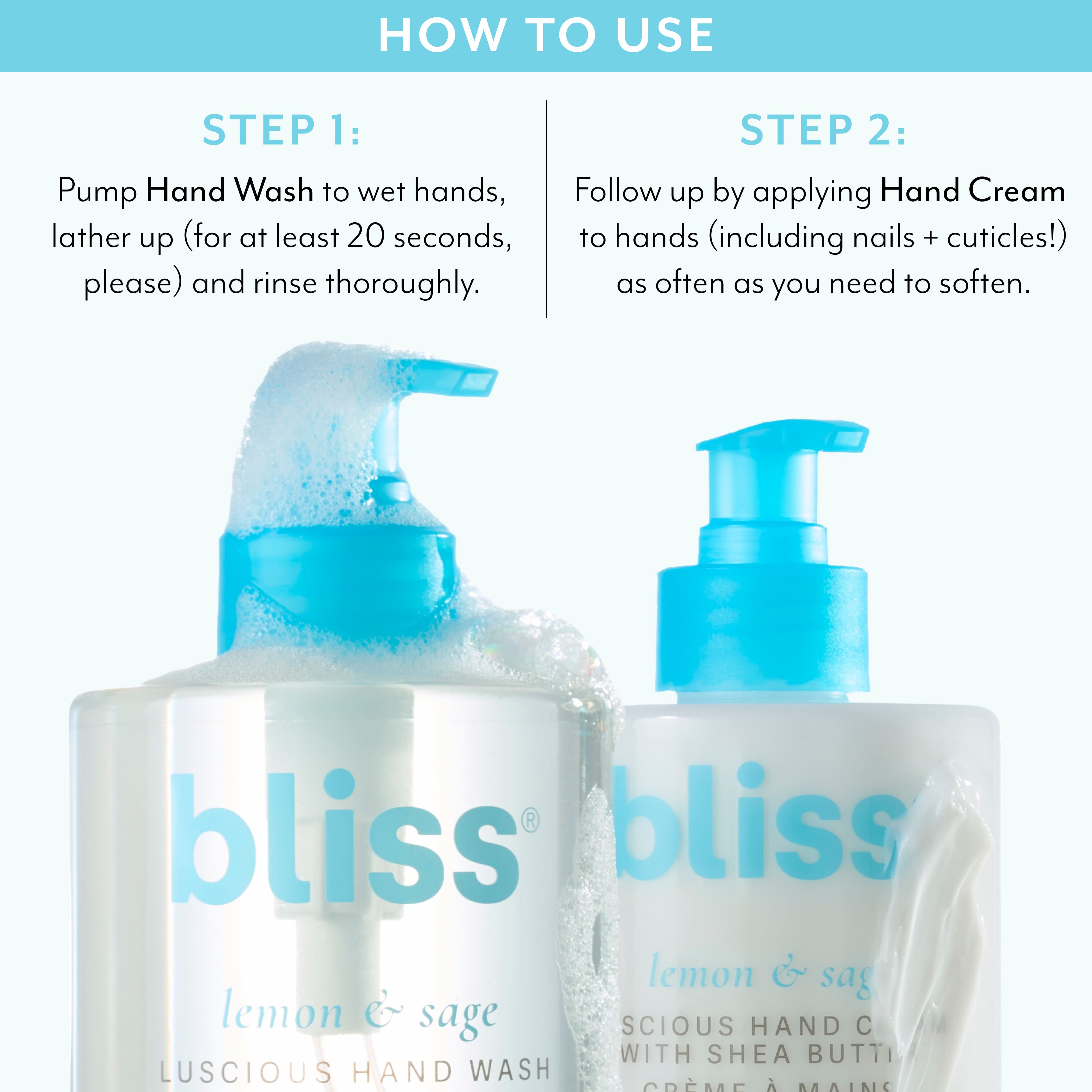 Laurageller Lemon & Sage Happy Hands Cream & Wash - Image 3