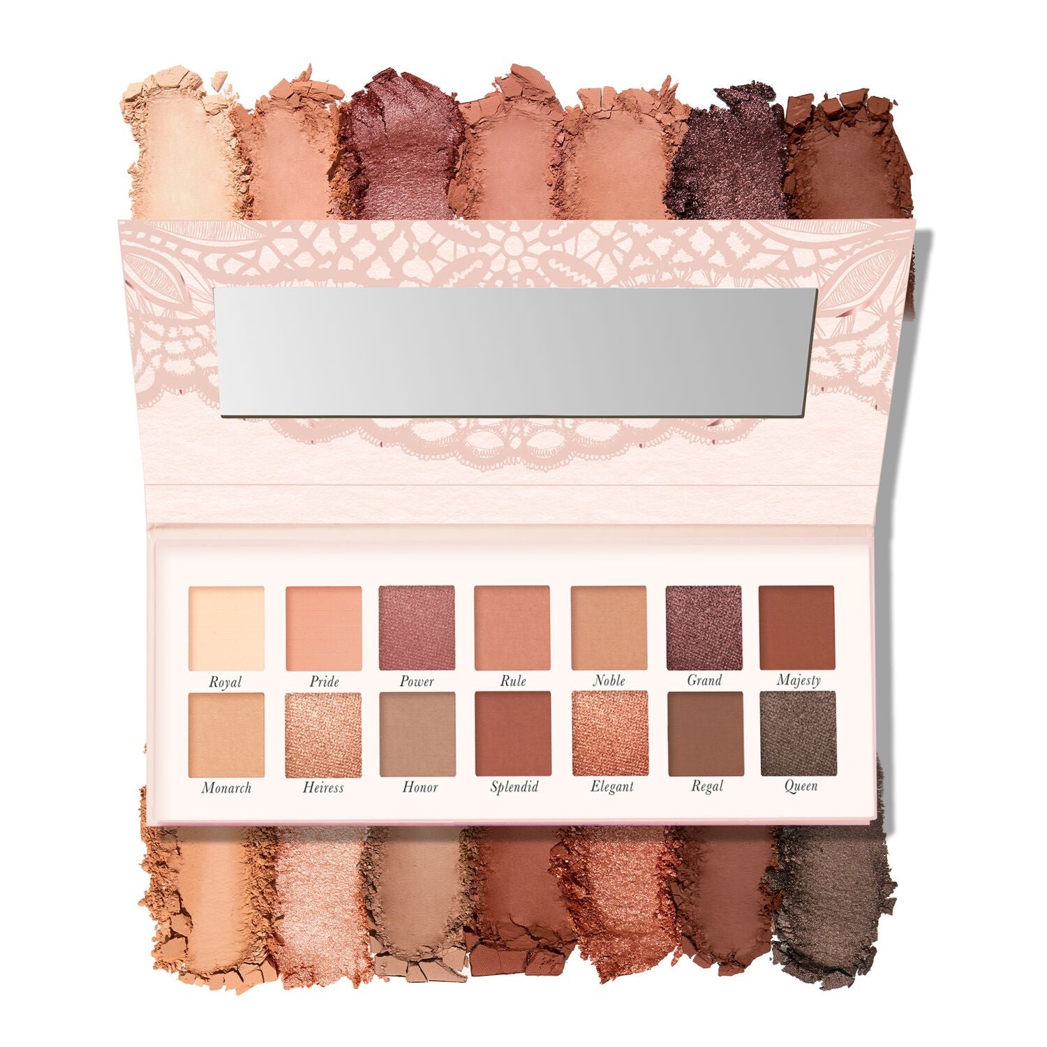 Laurageller Seasonless Staples Reigning Rose 14 Multi-Finish Eyeshadows - Image 5