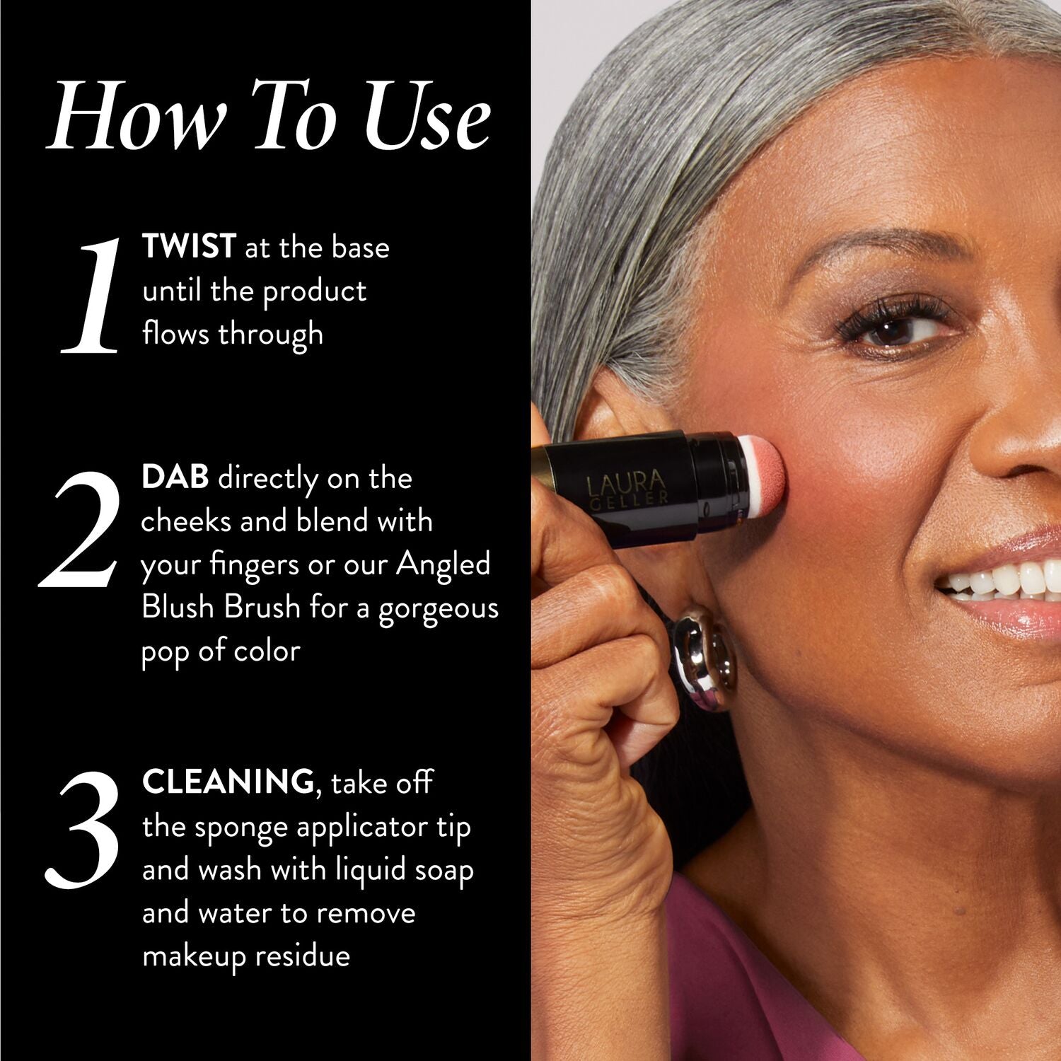 Laurageller Serum Blush Cheek Tint - Image 6