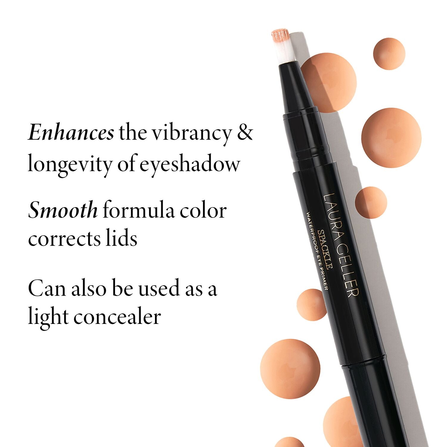 Laurageller Spackle Waterproof Eyeshadow Primer - Image 2