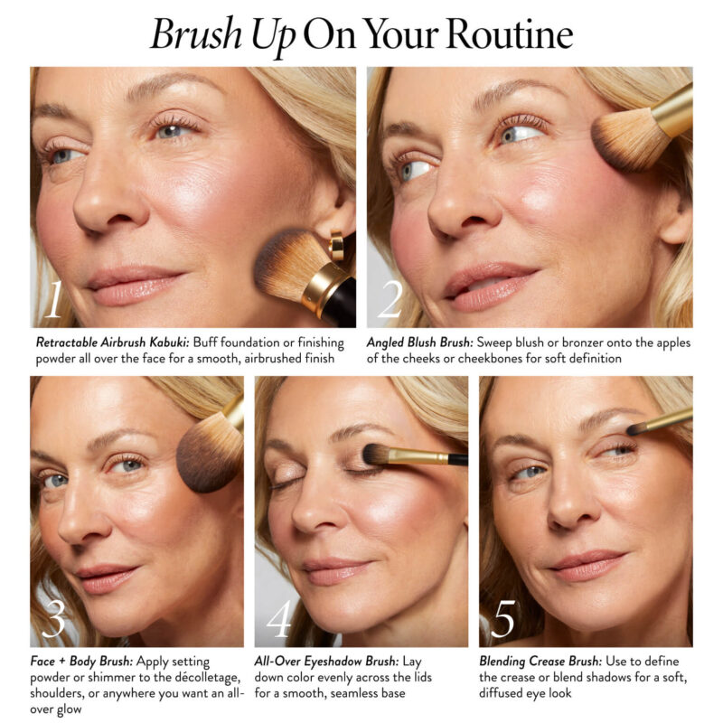 Alternative view of Laurageller 5PC Full Face Brush Set