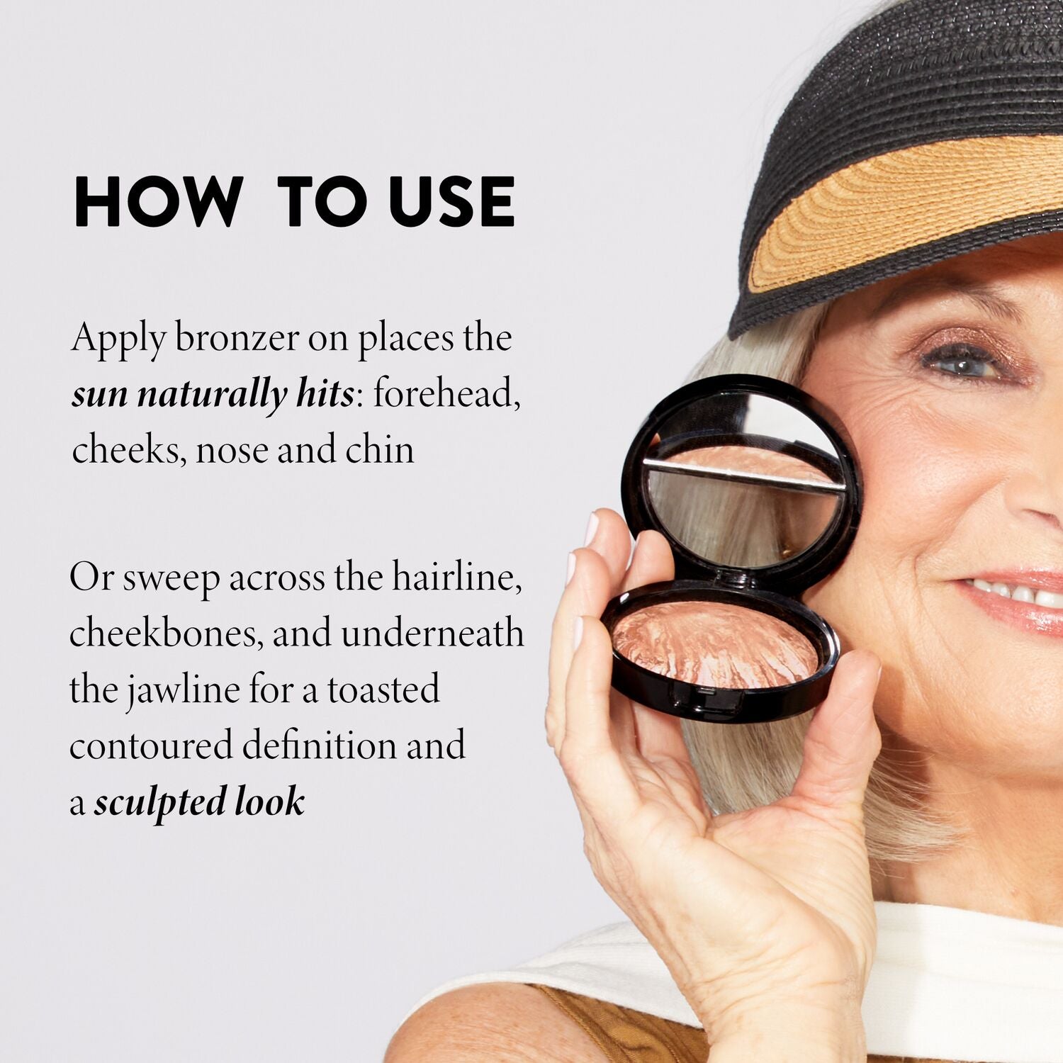 Laurageller Baked Bronze-n-Brighten Multipurpose Bronzer - Image 3