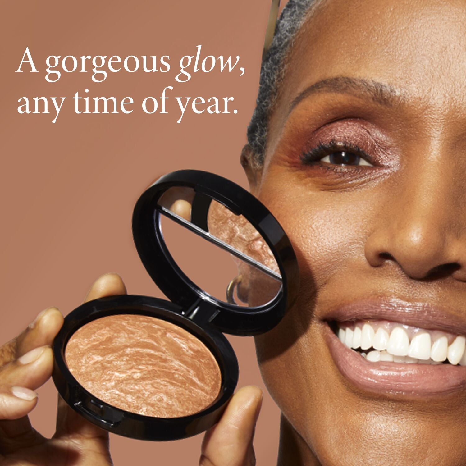 Laurageller Baked Bronze-n-Brighten Multipurpose Bronzer - Image 4