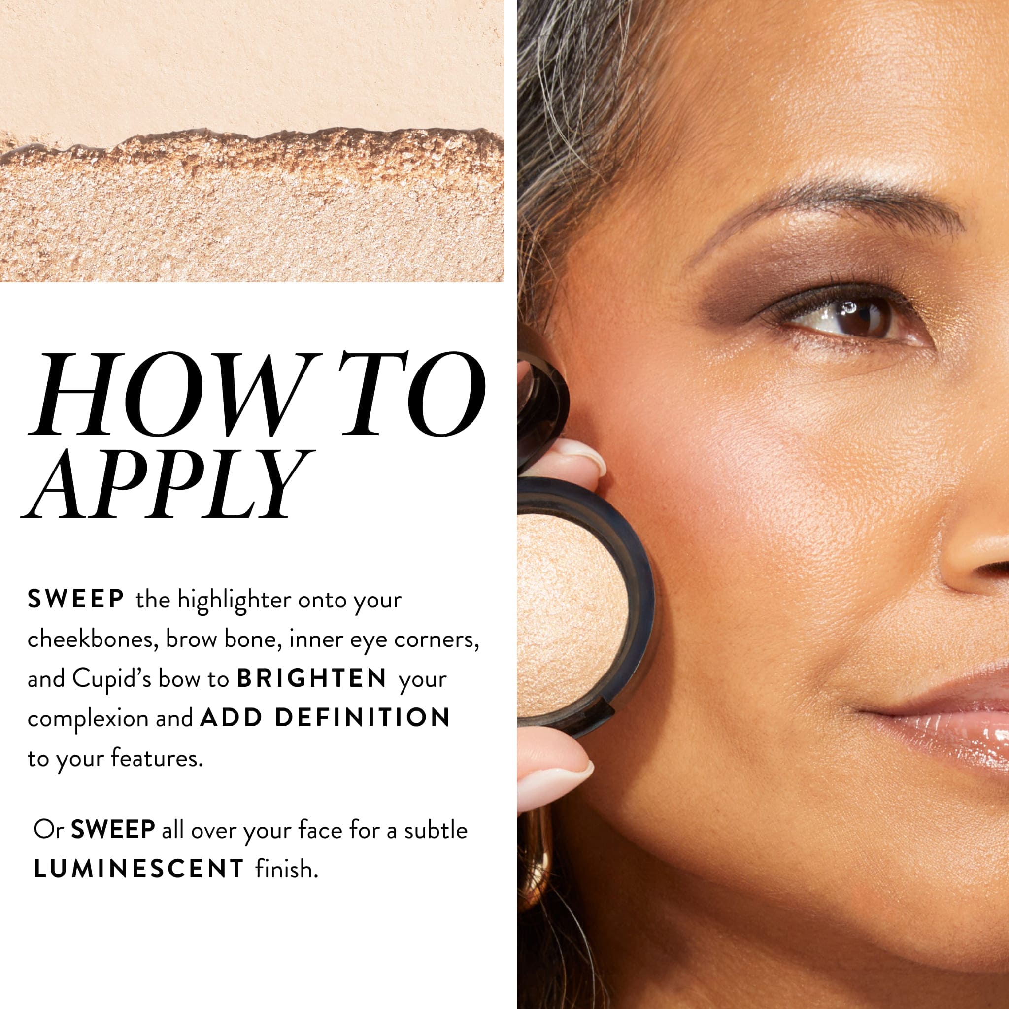 Laurageller Baked Natural Glow Highlighter - Image 4