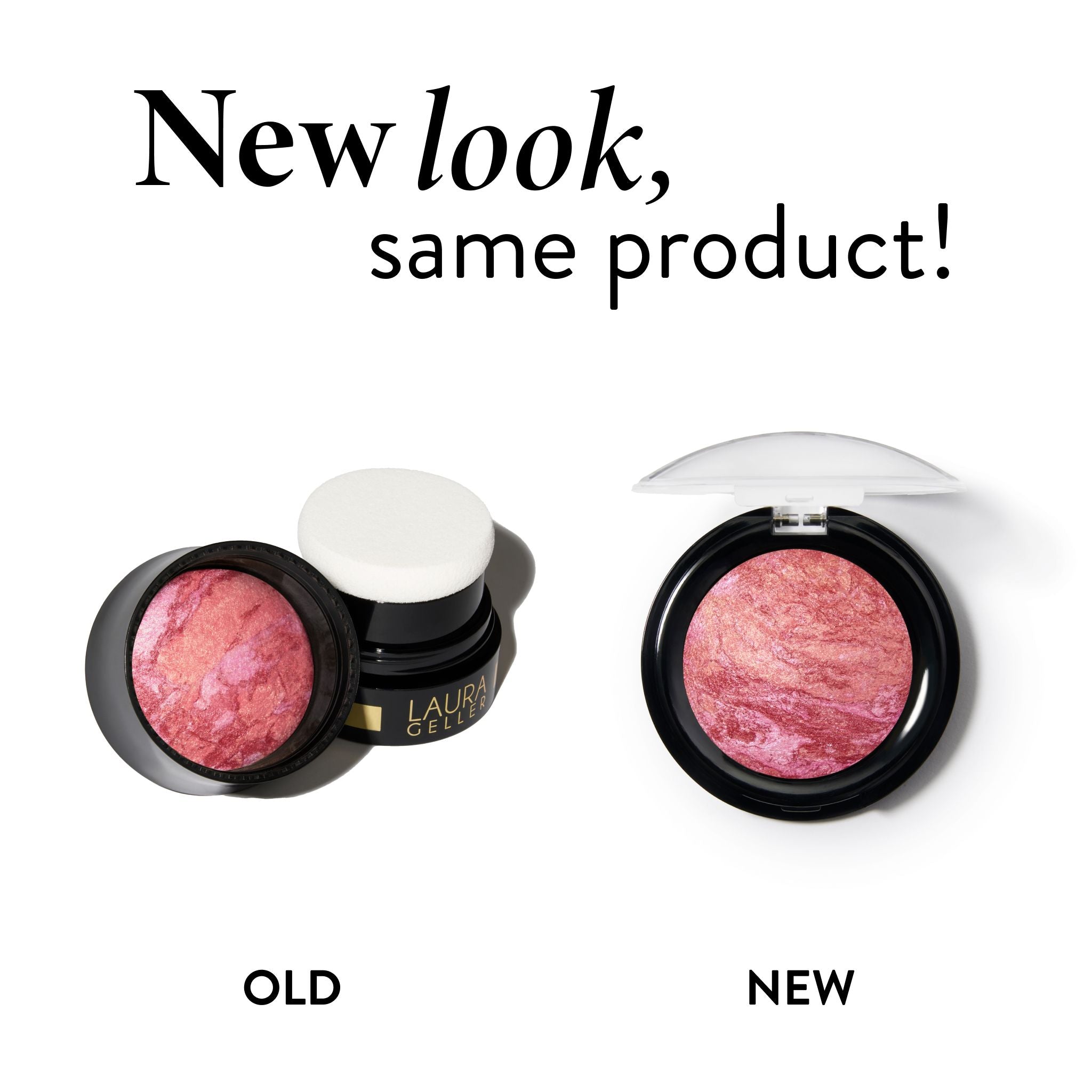 Laurageller Baked Blush-n-Brighten Marbleized Blush Travel Size - Image 6