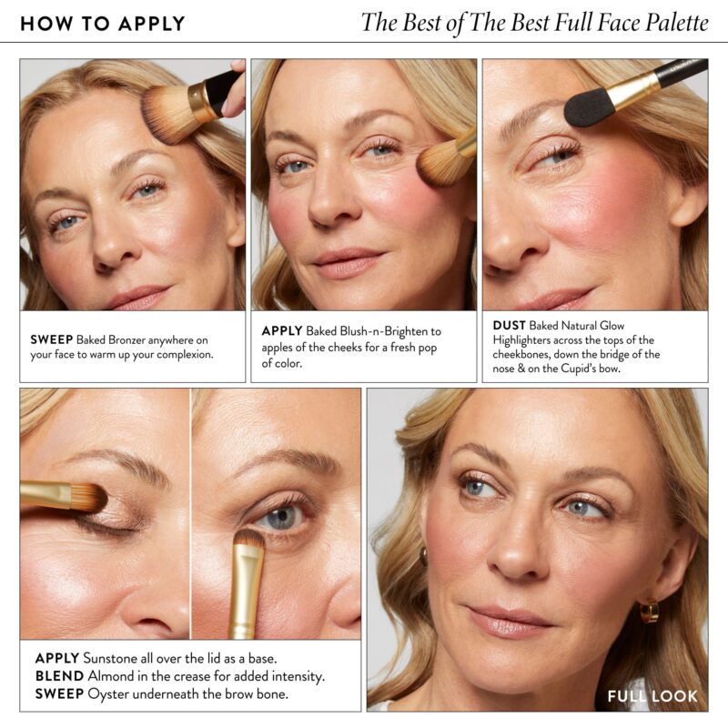 Alternative view of Laurageller The Best of the Best Baked Face Palette