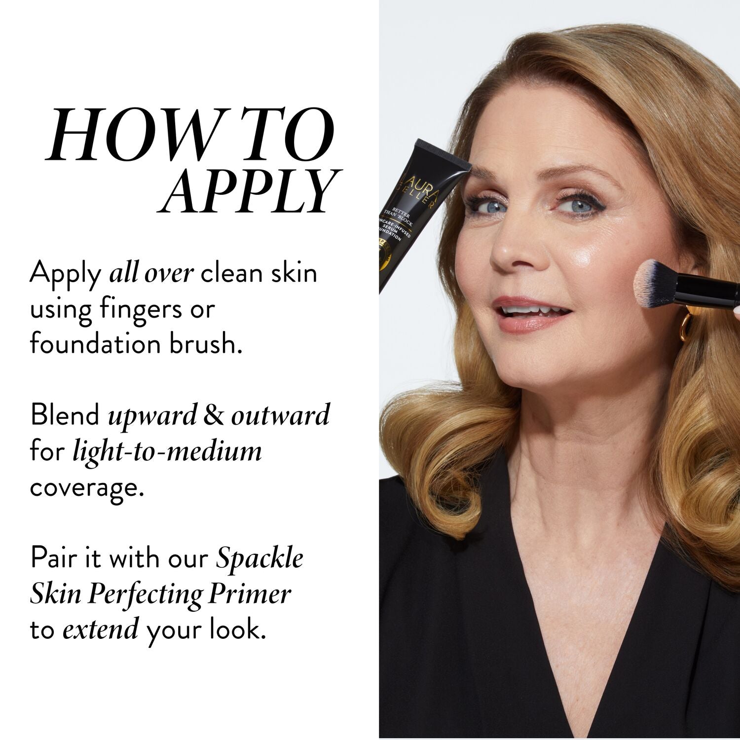 Laurageller Better Than ‘Block Skincare-Infused Serum Foundation with Broad Spectrum SPF 50+ - Image 6