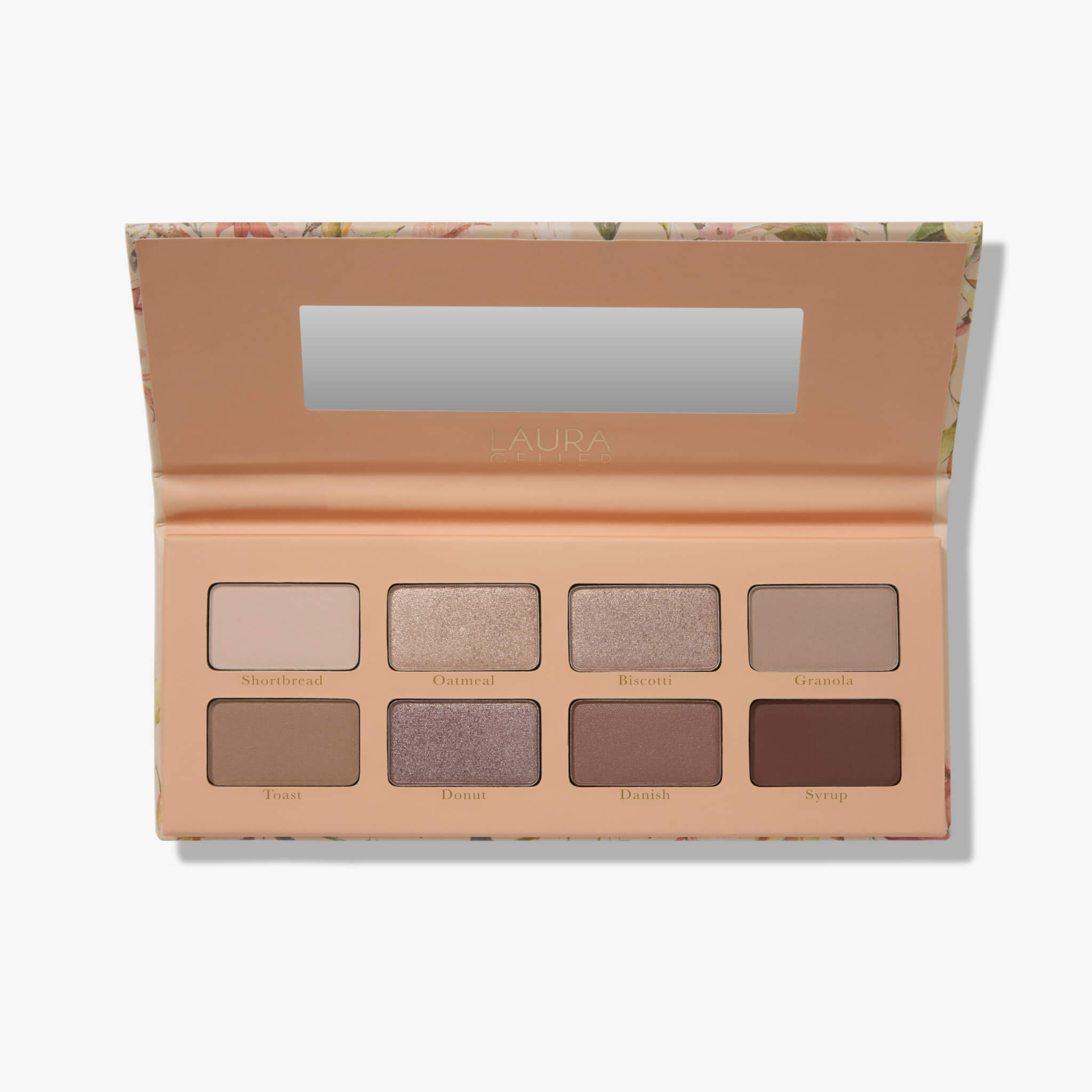 Laurageller Blend Away Beige & Brown 8 Multi-Finish Eyeshadows