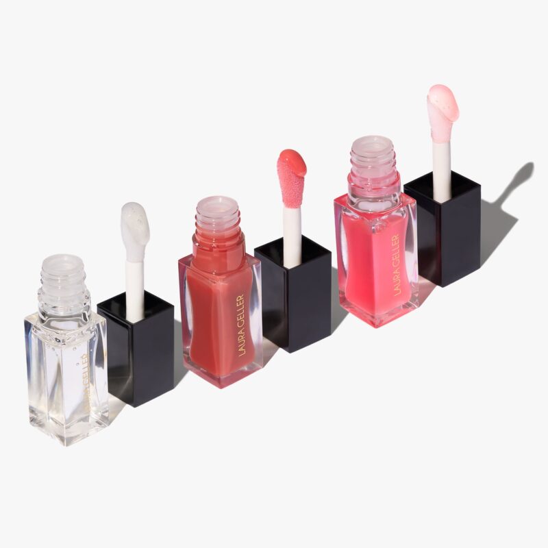 Laurageller Fine Shine Glossy Lip Oil Trio