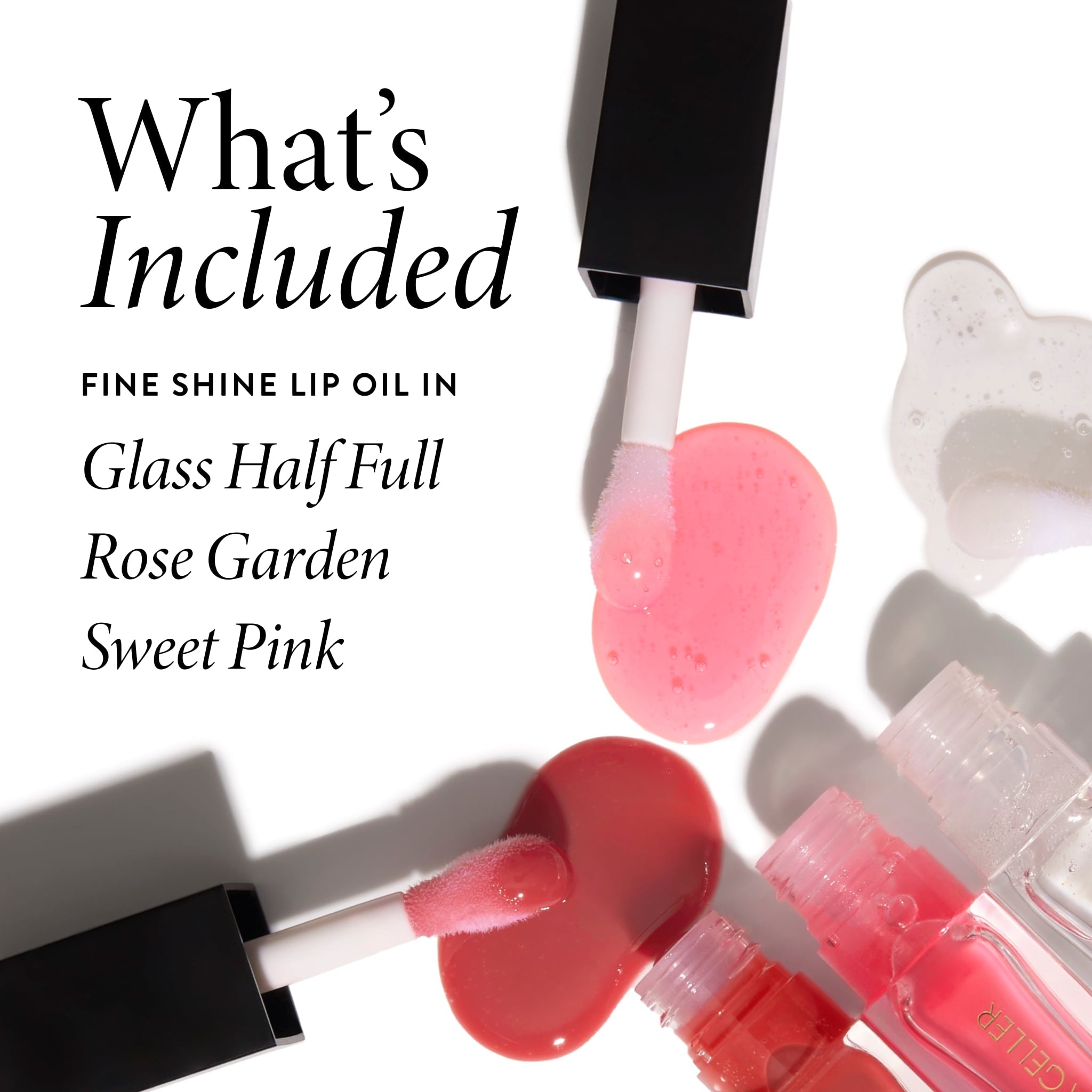 Laurageller Fine Shine Glossy Lip Oil Trio - Image 7