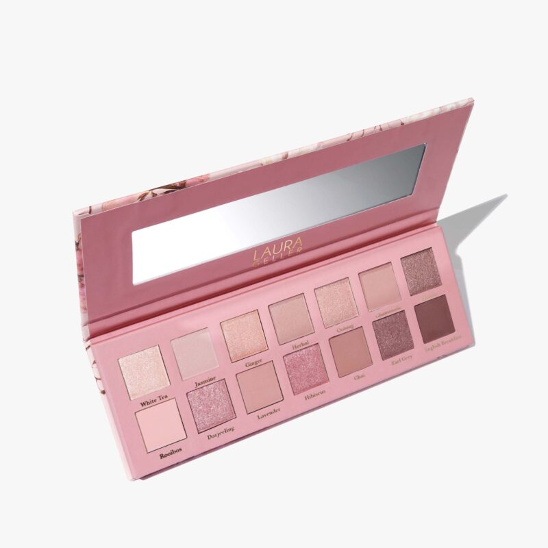 Laurageller The Casual Collection Rose & Taupe 14 Multi-Finish Eyeshadows
