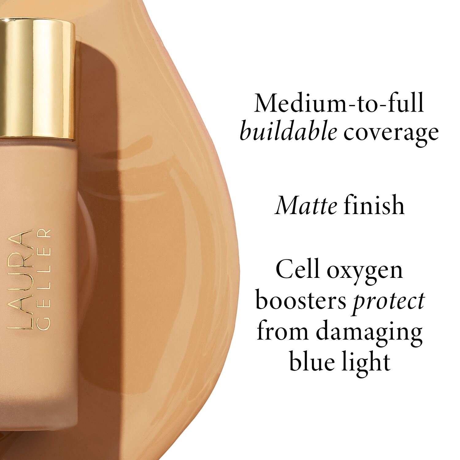 Laurageller Double Take Liquid Foundation - Image 6