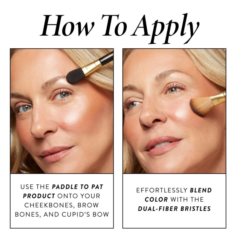 Alternative view of Laurageller Dual-Ended Highlighter Brush
