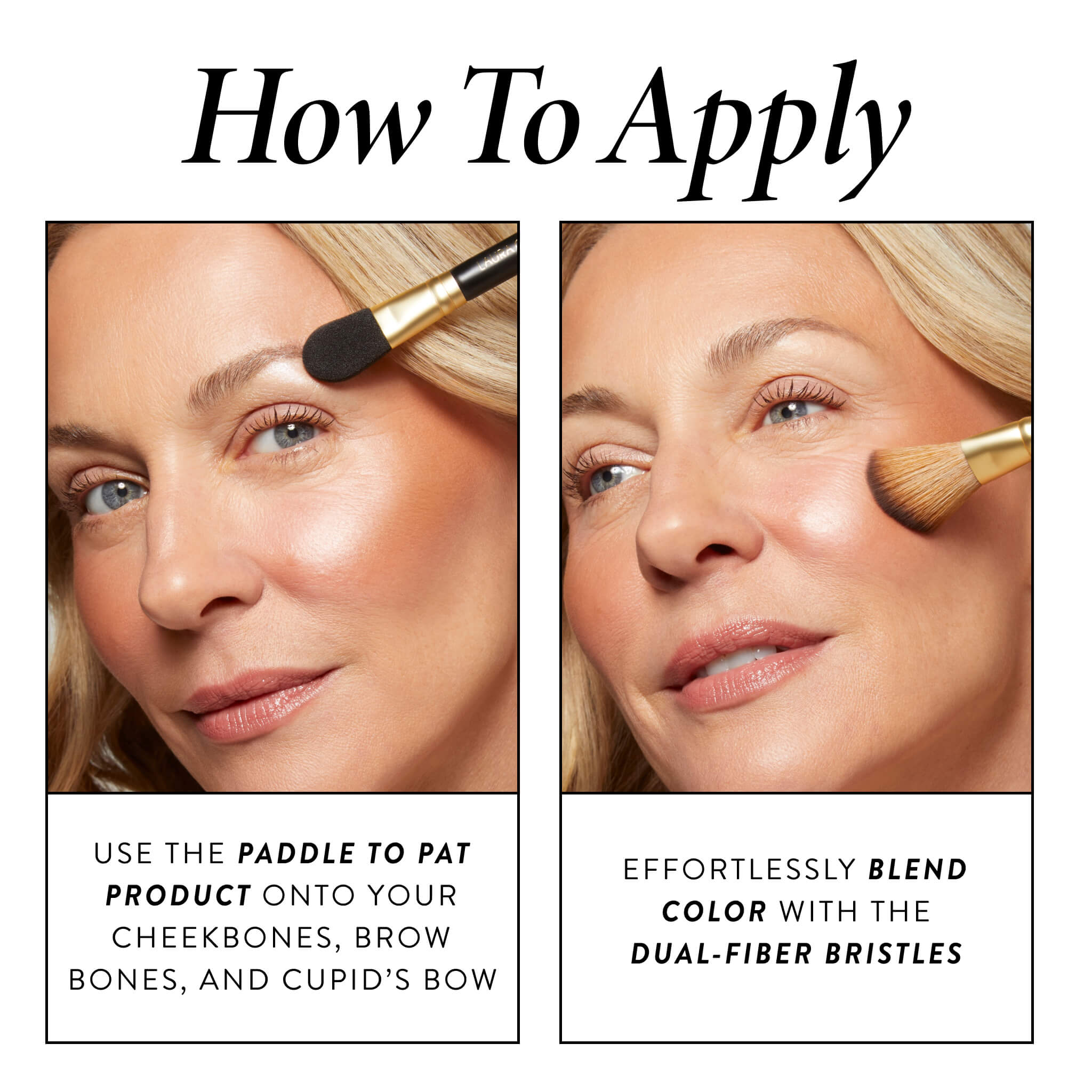 Laurageller Dual-Ended Highlighter Brush - Image 2