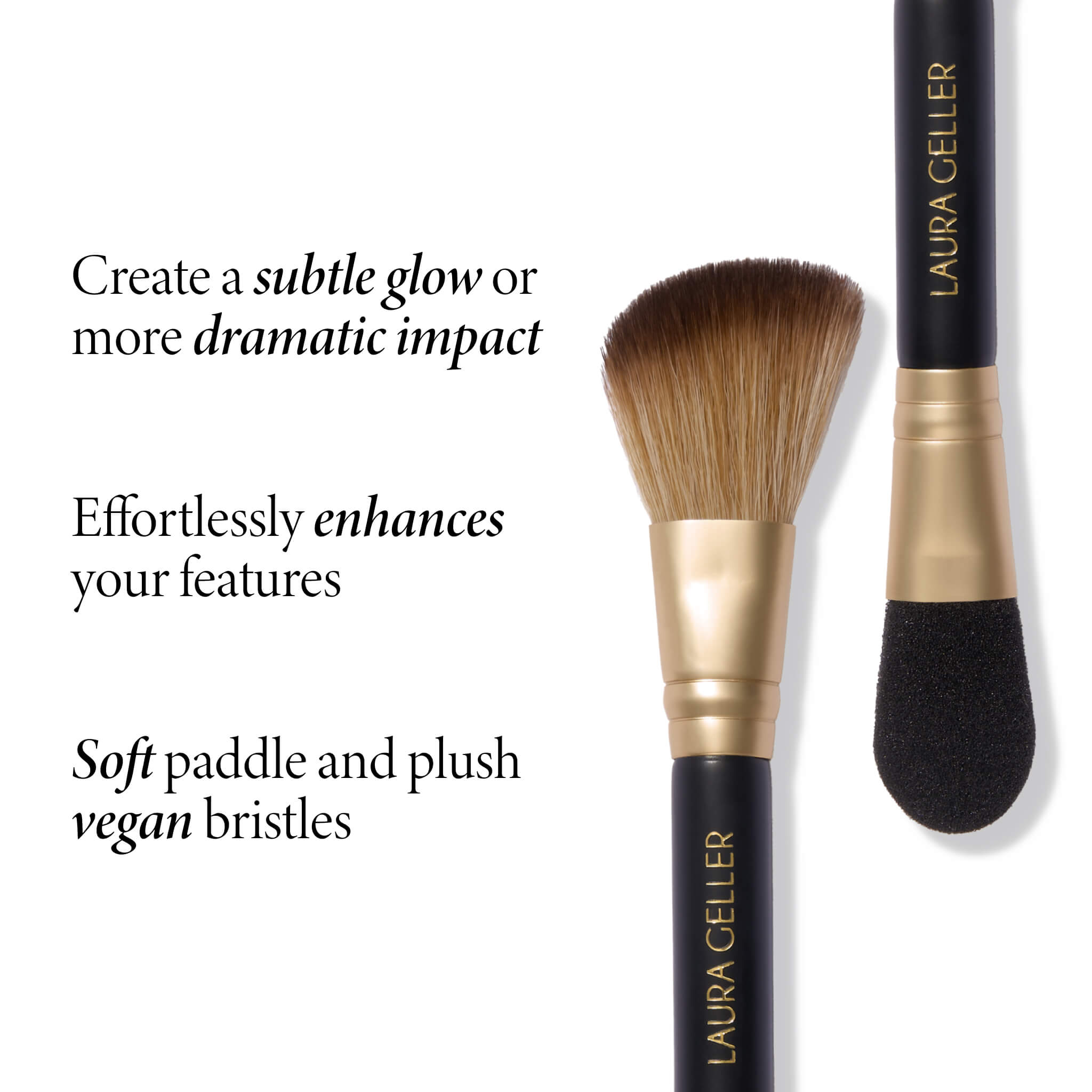 Laurageller Dual-Ended Highlighter Brush - Image 3