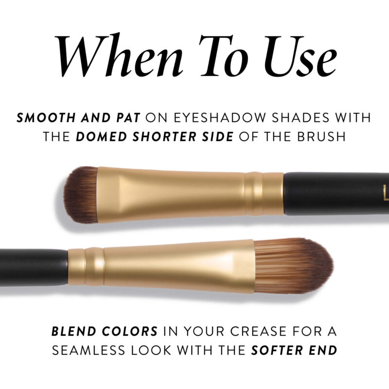 Alternative view of Laurageller Dual-Ended Eye Shadow Brush