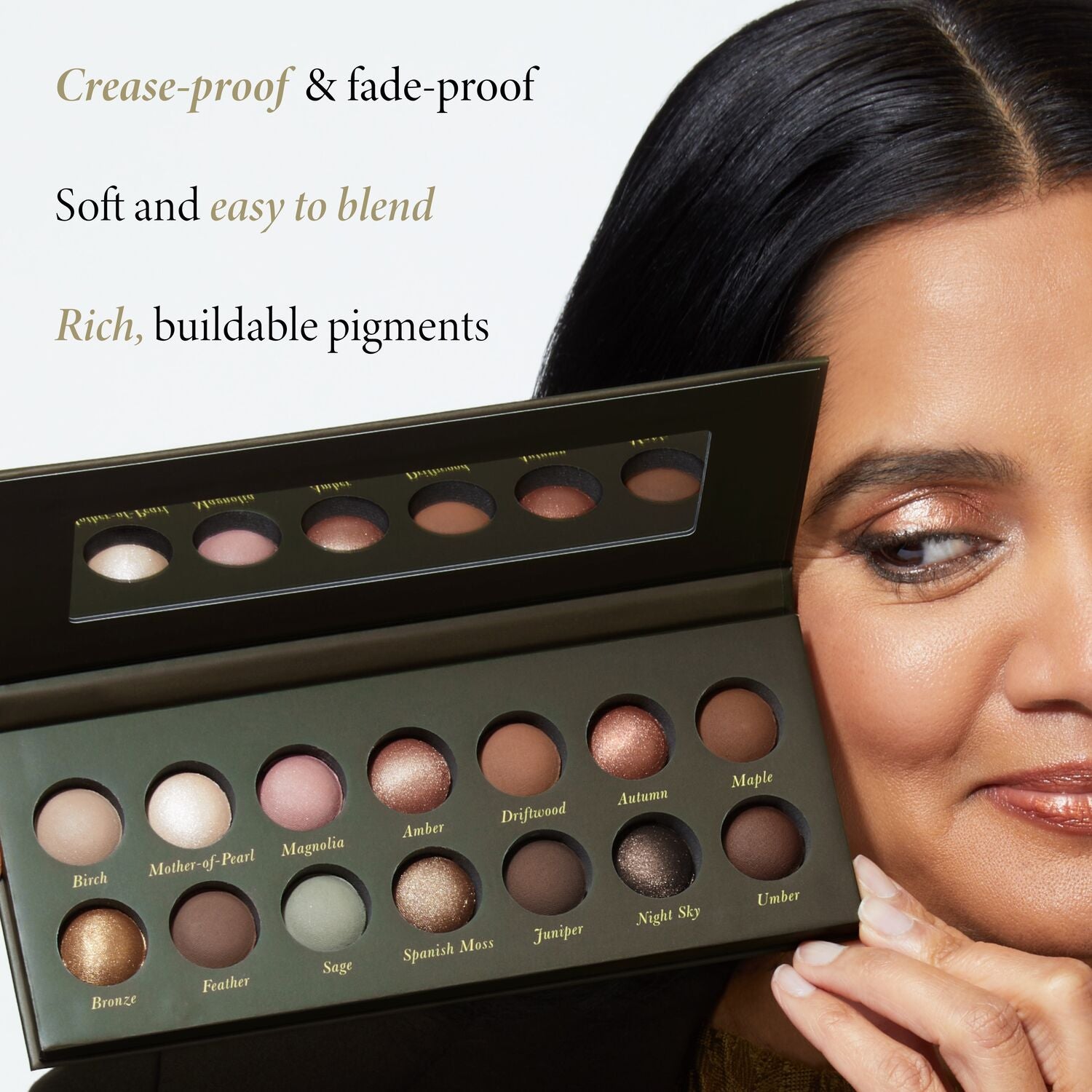 Laurageller The Delectables Baked Eyeshadow Palette Earthy Essentials - Image 3