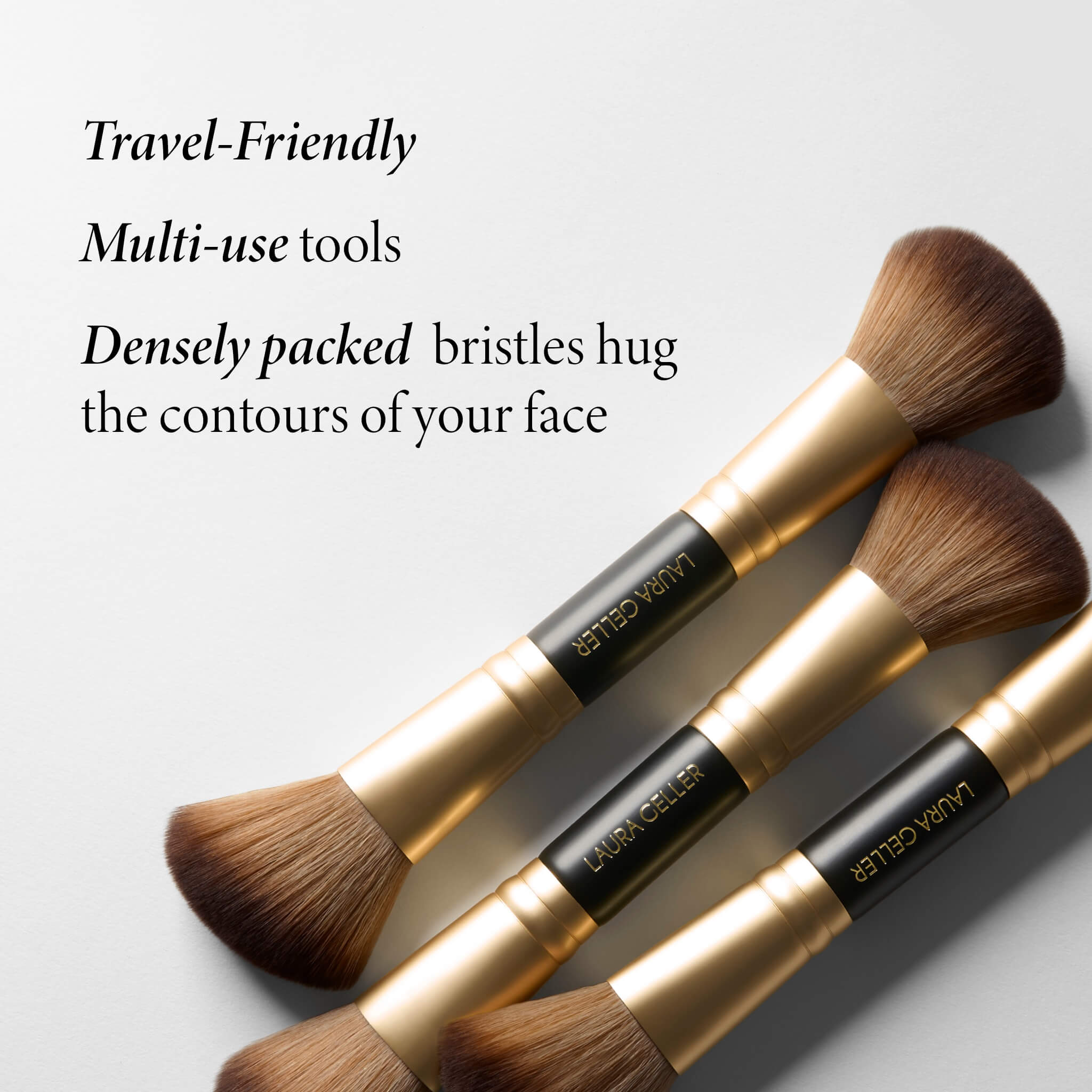 Laurageller Face it All 2PC Brush Set - Image 4