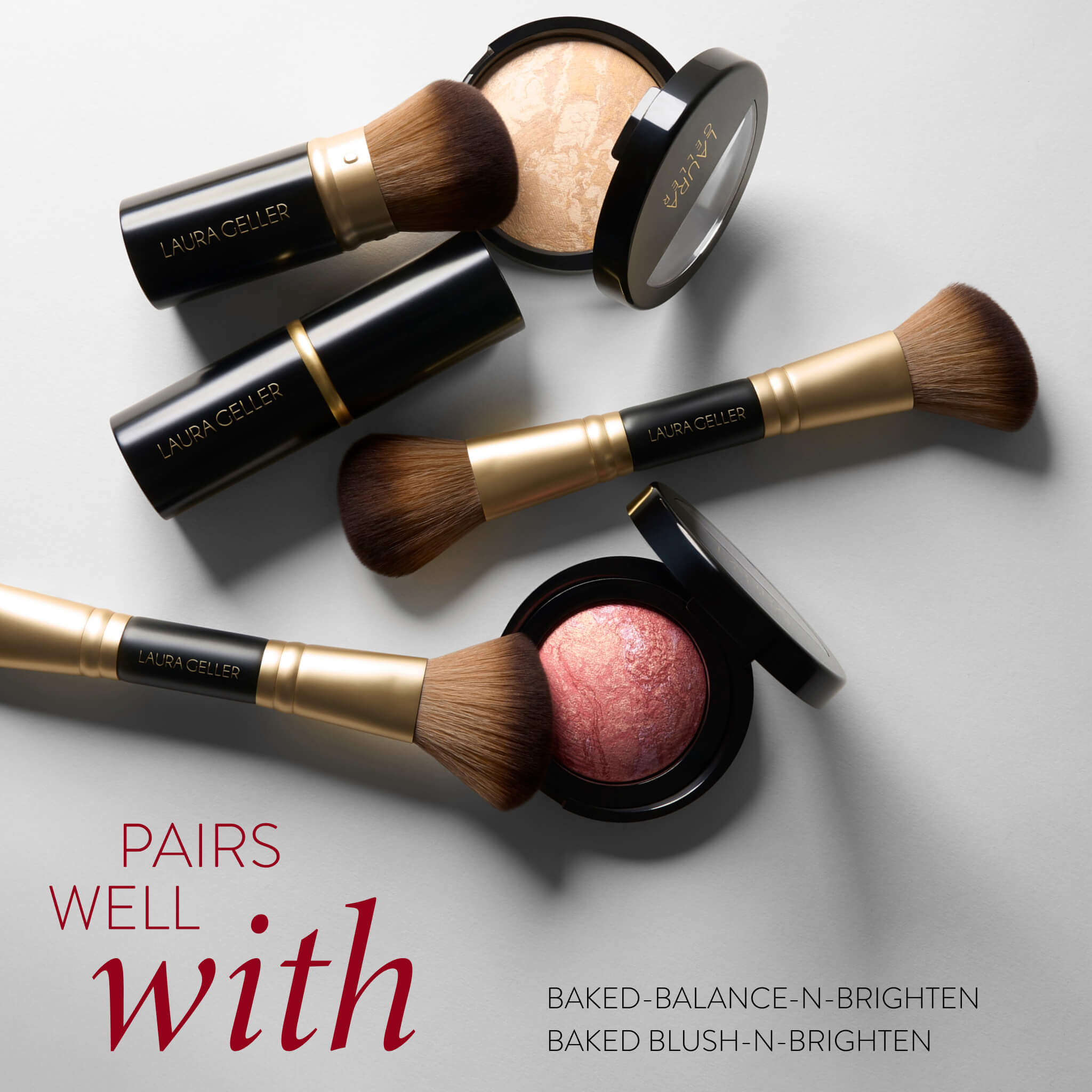Laurageller Face it All 2PC Brush Set - Image 5