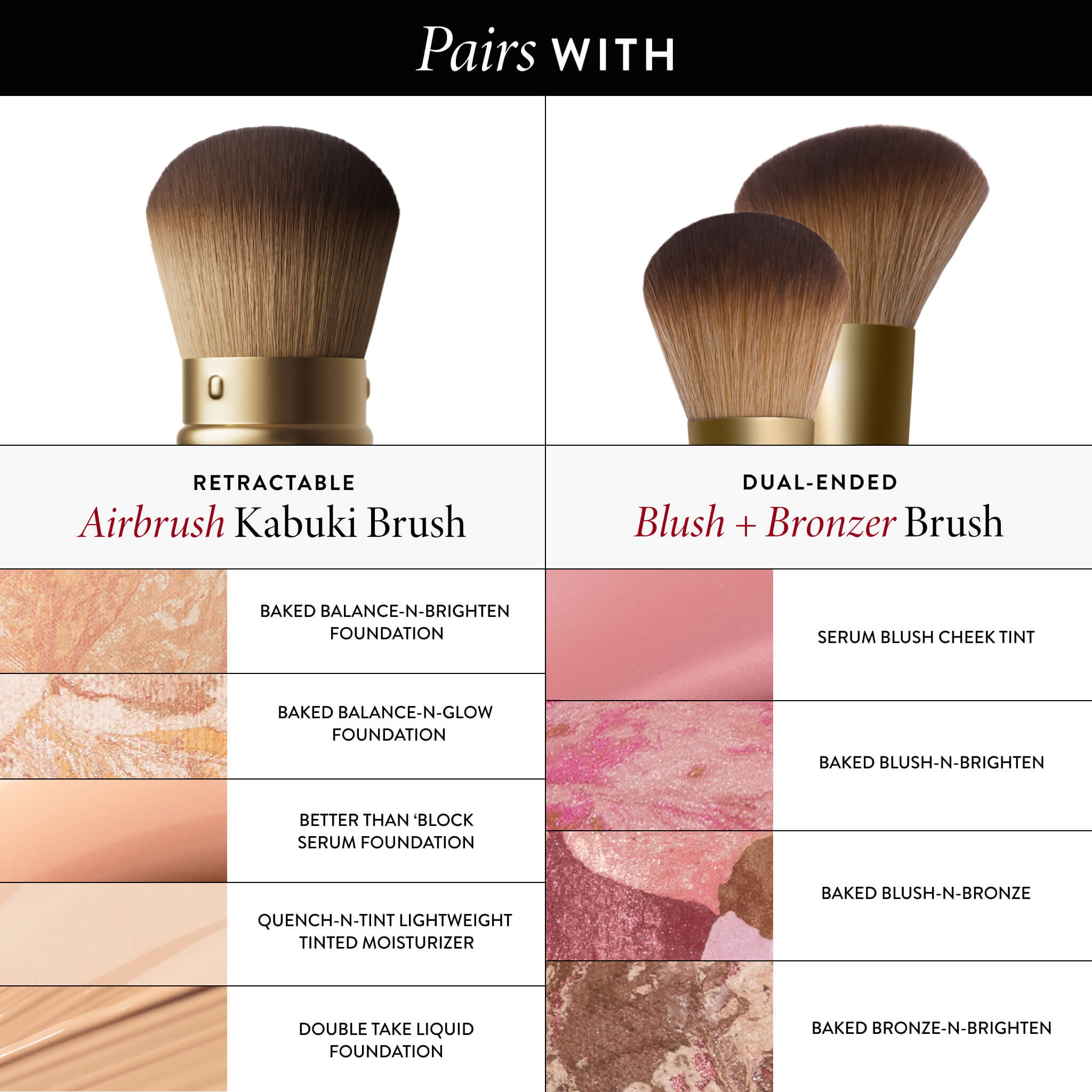 Laurageller Face it All 2PC Brush Set - Image 2