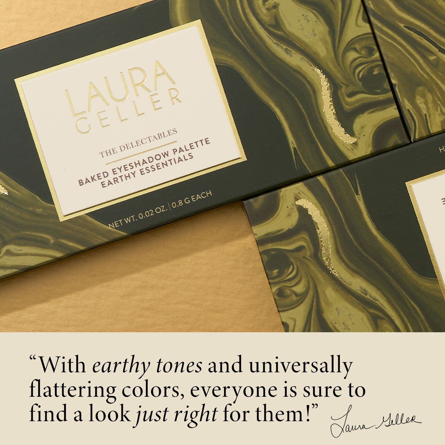 Laurageller The Delectables Baked Eyeshadow Palette Earthy Essentials - Image 6