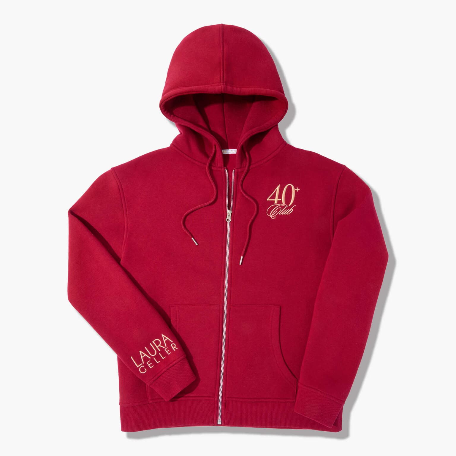 Laurageller The 40+ Club Zip-Up Sweatshirt - Image 8