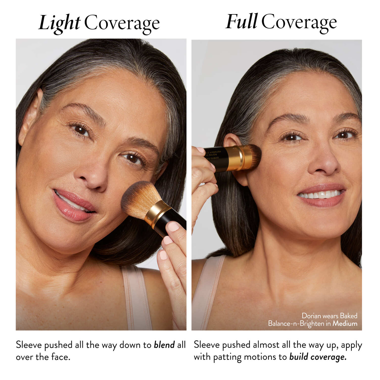 Laurageller Retractable Airbrush Kabuki Brush - Image 2