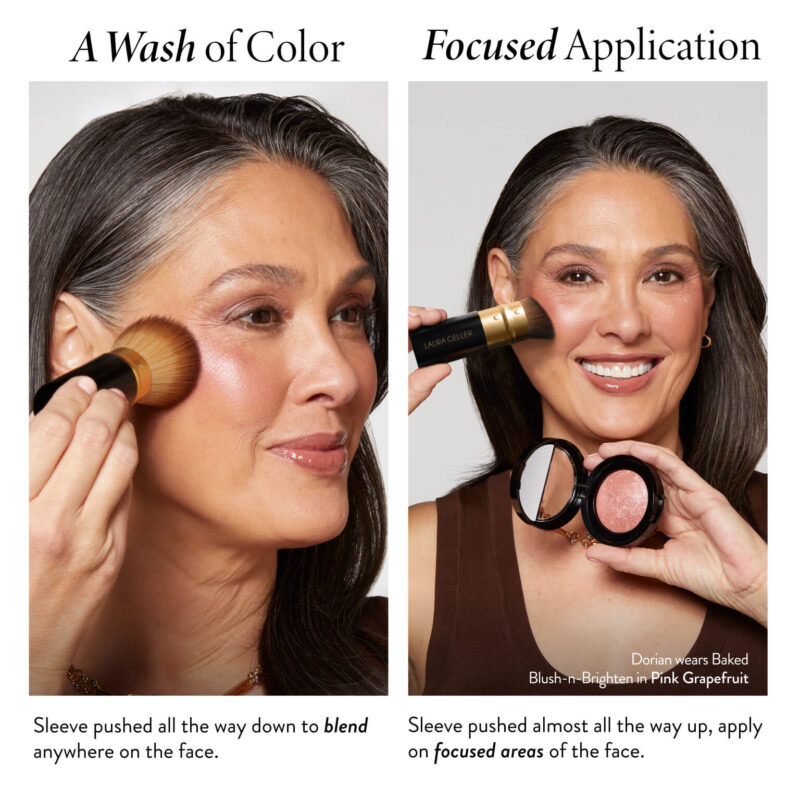 Alternative view of Laurageller Retractable Angled Kabuki Brush