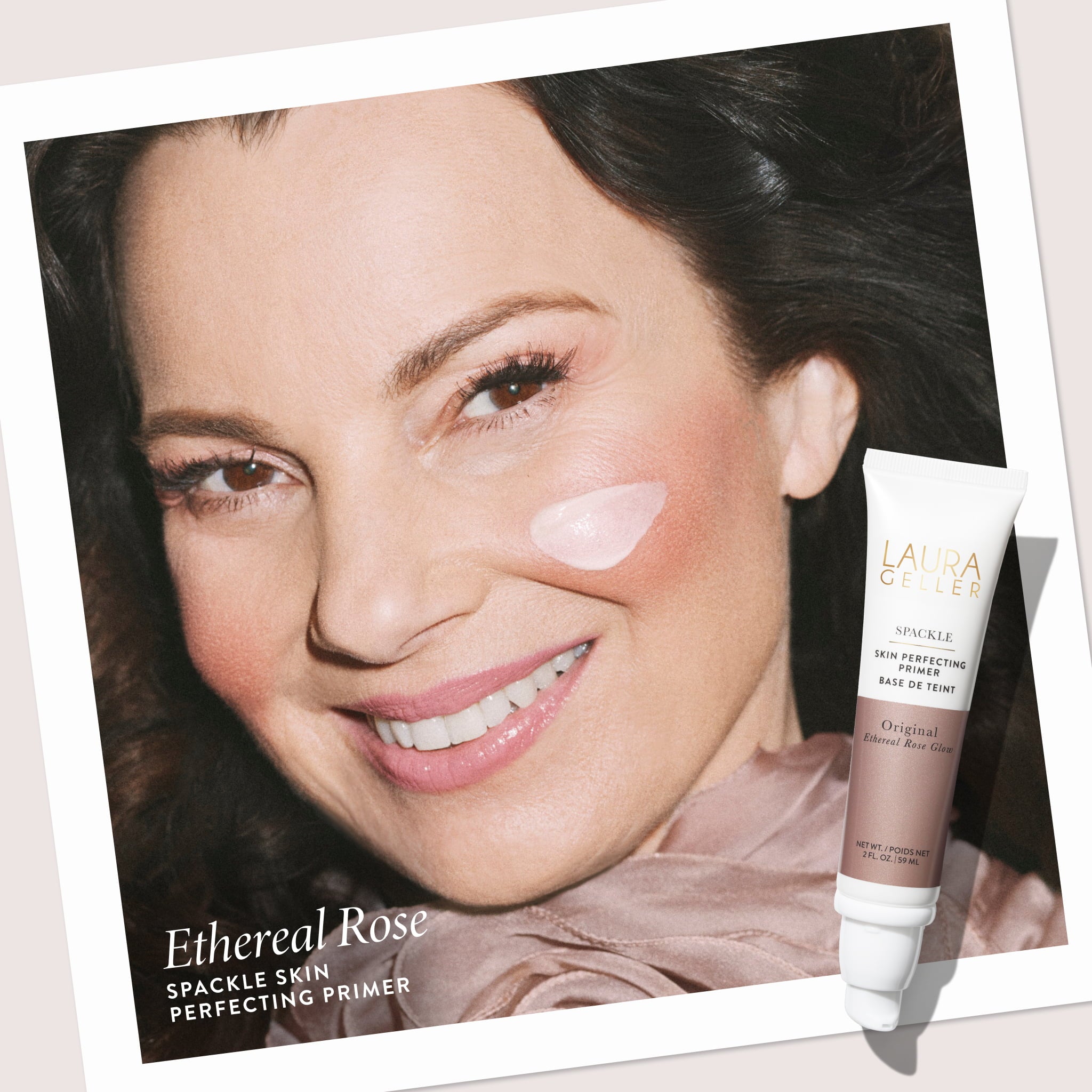 Laurageller Spackle Skin Perfecting Primer: Original Ethereal Rose Glow - Image 8