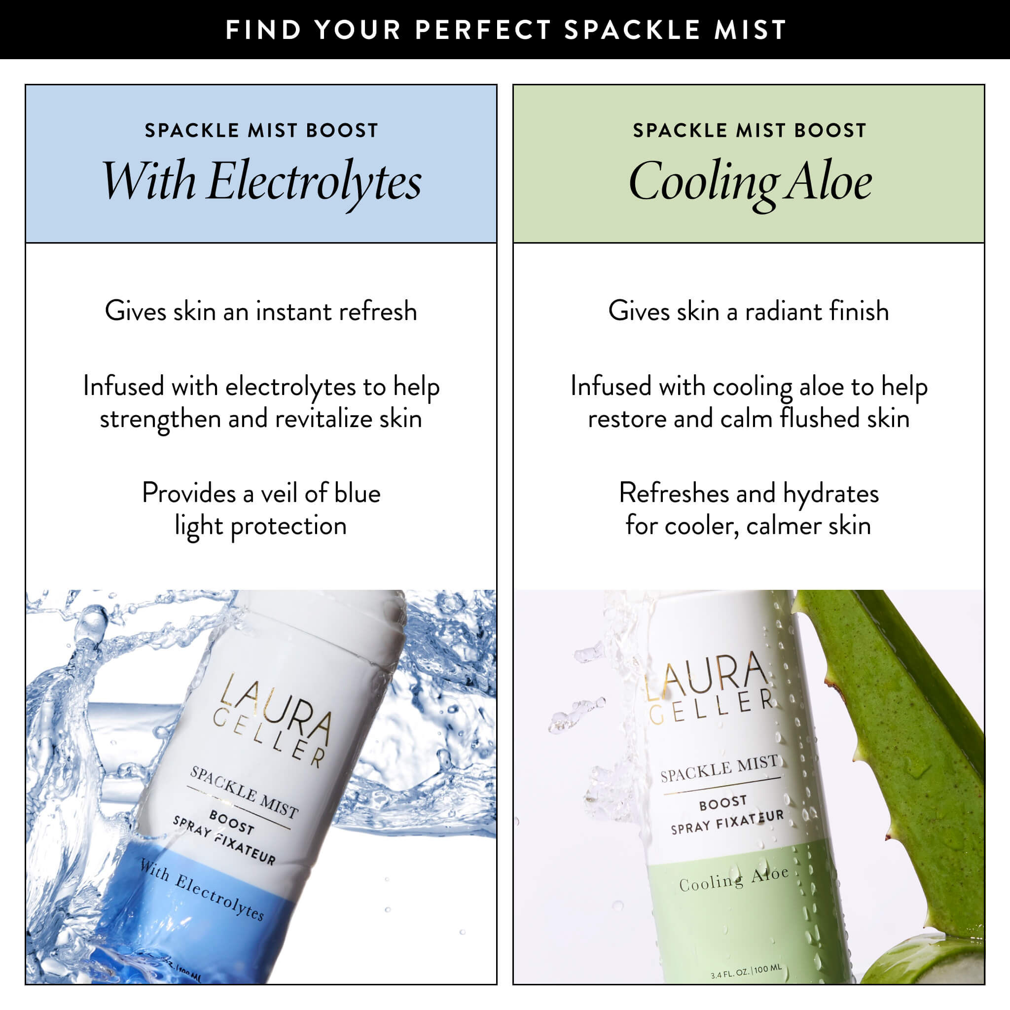 Laurageller Spackle Mist Boost with Cooling Aloe - Image 3