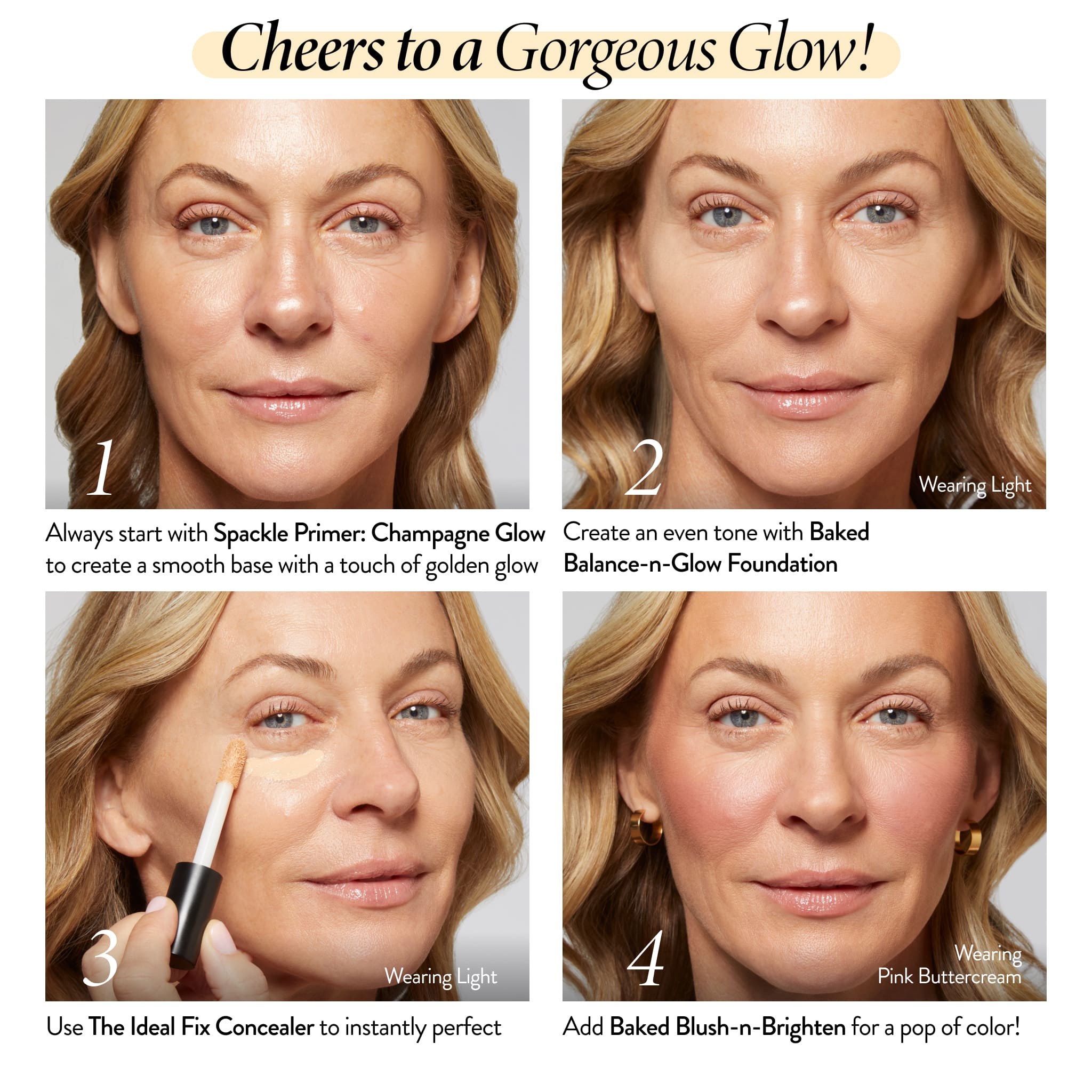 Laurageller Spackle Skin Perfecting Primer: Original Champagne Glow - Image 6