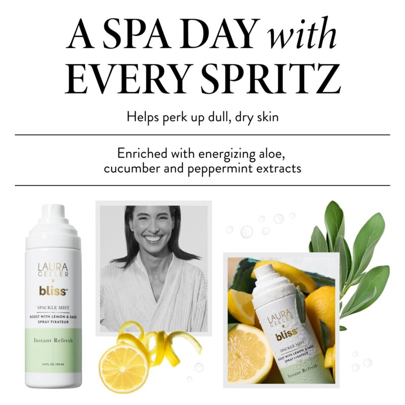 Alternative view of Laurageller Spackle Mist Boost with Lemon & Sage