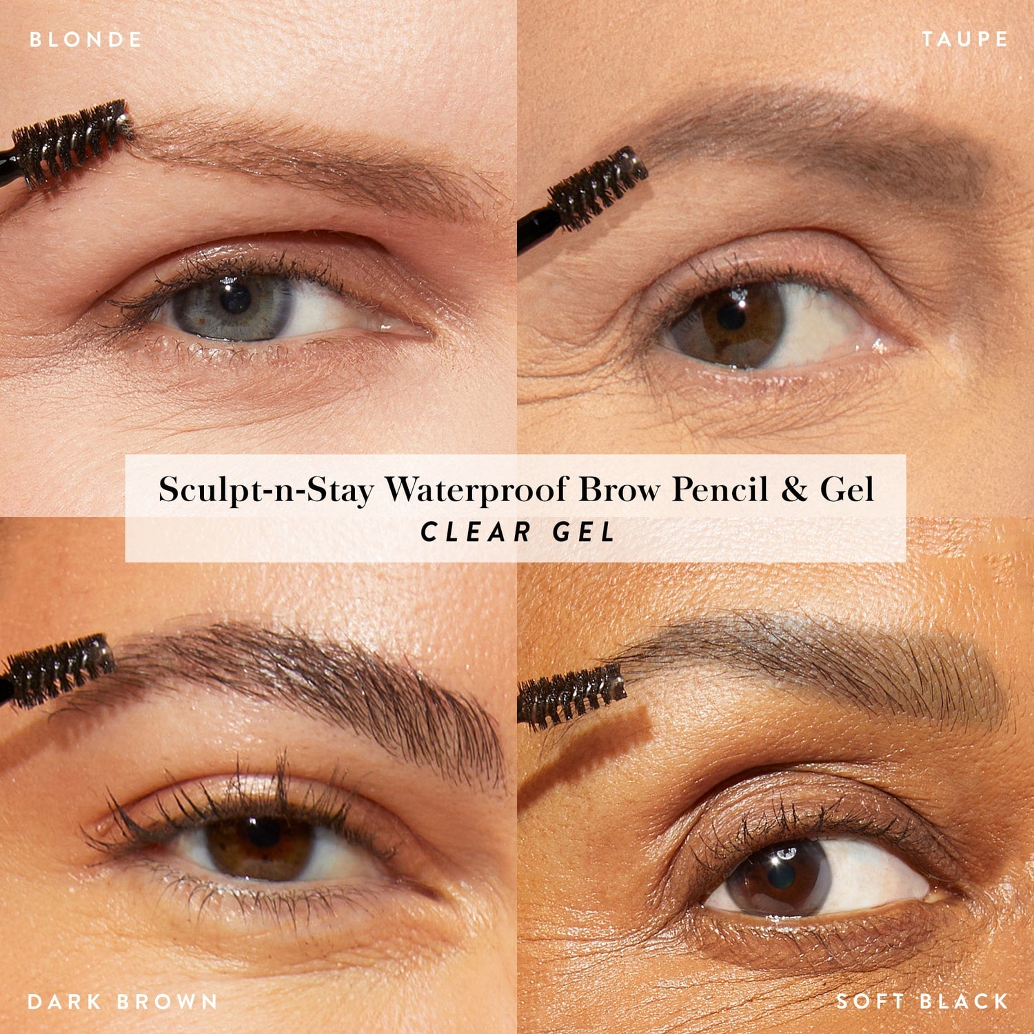 Laurageller Sculpt-n-Stay Waterproof Brow Pencil & Gel - Image 2