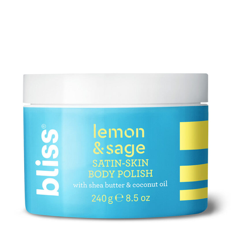Laurageller Lemon & Sage Satin-Skin Body Scrub